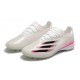 Adidas X Ghosted 1 TF Beige Black Pink Soccer Cleats