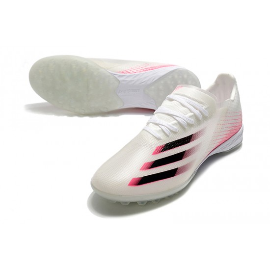 Adidas X Ghosted 1 TF Beige Black Pink Soccer Cleats