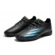 Adidas X Ghosted 1 TF Black Blue Soccer Cleats