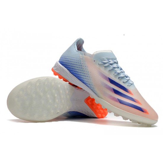 Adidas X Ghosted 1 TF Blue Orange Soccer Cleats