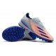 Adidas X Ghosted 1 TF Blue Pink White Soccer Cleats