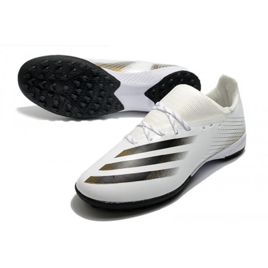 Adidas X Ghosted 3 TF Beige Black Soccer Cleats