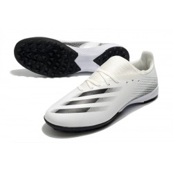 Adidas X Ghosted 3 TF Black Beige Soccer Cleats