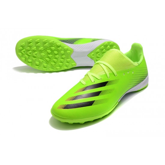 Adidas X Ghosted 3 TF Green Black Soccer Cleats