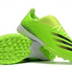Adidas X Ghosted 3 TF Green Black Soccer Cleats