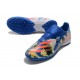 Adidas X Ghosted 3 TF Navy Blue Orange Soccer Cleats