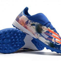 Adidas X Ghosted 3 TF Navy Blue Orange Soccer Cleats