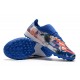 Adidas X Ghosted 3 TF Navy Blue Orange Soccer Cleats