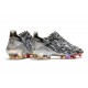 Adidas X Ghosted FG Mens Gray Orange White Soccer Cleats