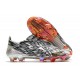 Adidas X Ghosted FG Mens Gray Orange White Soccer Cleats