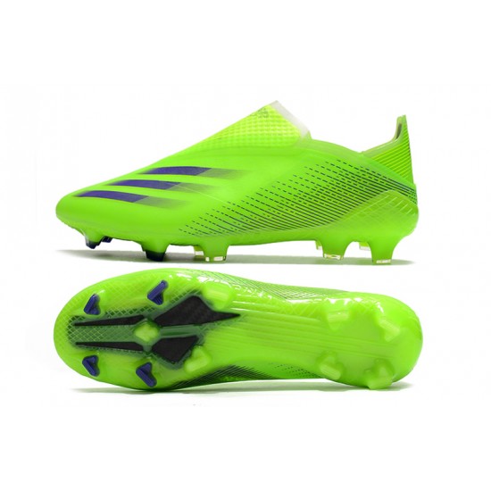 Adidas X Ghosted FG Mens Green Black Soccer Cleats