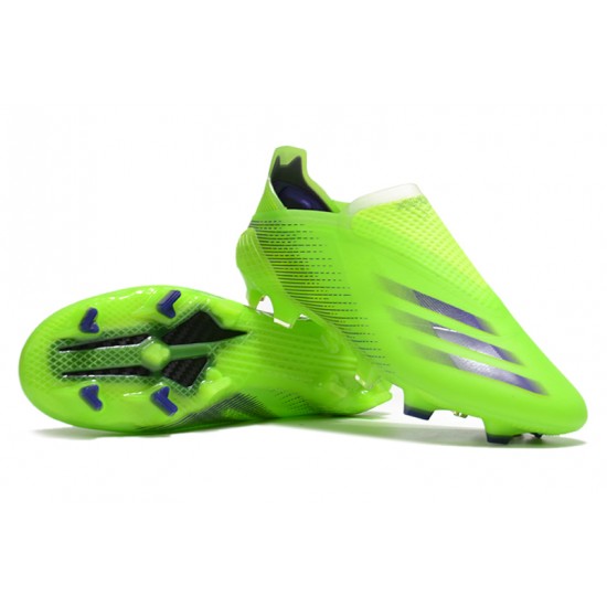 Adidas X Ghosted FG Mens Green Black Soccer Cleats