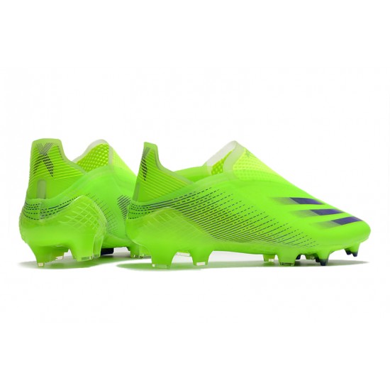 Adidas X Ghosted FG Mens Green Black Soccer Cleats