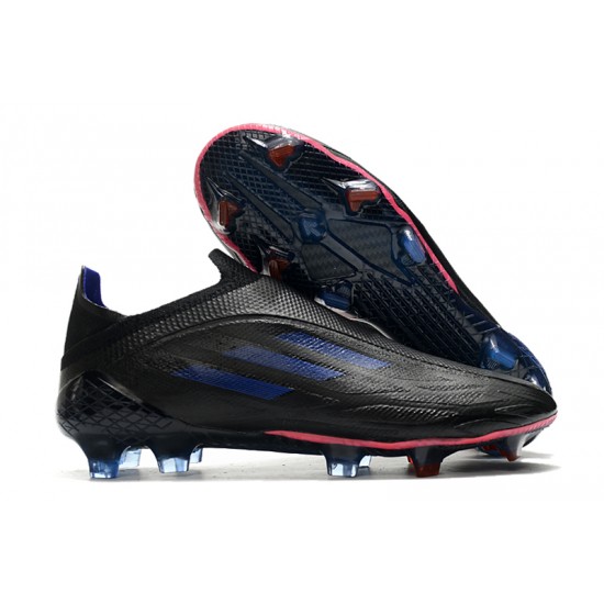 Adidas X Speedflow FG Low-top Black Blue Red Men Soccer Cleats