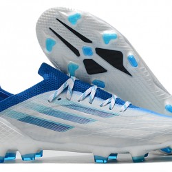 Adidas X Speedflow FG Low-top White Blue Men Soccer Cleats