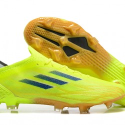 Adidas X Speedflow FG Low-top Yellow Gold Black Men Soccer Cleats