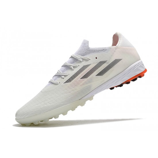 Adidas X Speedflow TF Low-top White Grey Red Men Soccer Cleats