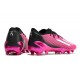 Adidas X Speedportal .1 2022 World Cup Boots FG Low-top Black Pink Men Soccer Cleats