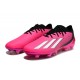 Adidas X Speedportal .1 2022 World Cup Boots FG Low-top Black Pink Men Soccer Cleats