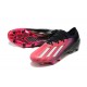 Adidas X Speedportal .1 2022 World Cup Boots FG Low-top Black Pink Soccer Cleats