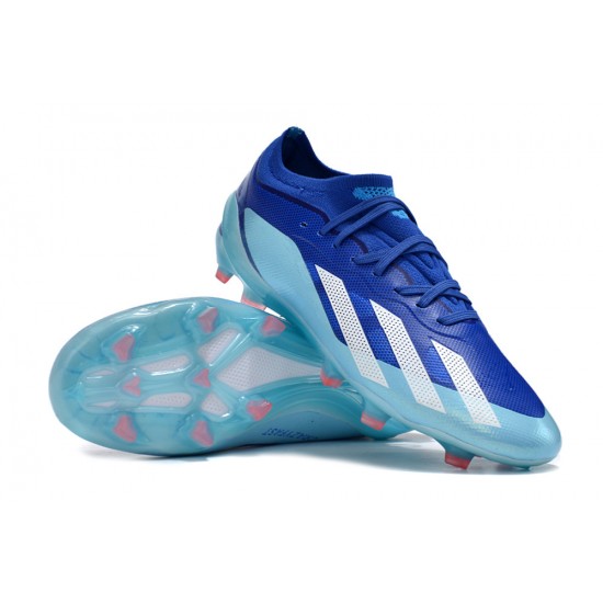 Adidas X Speedportal .1 2022 World Cup Boots FG Low-top Dark Blue Women And Men Soccer Cleats