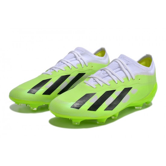 Adidas X Speedportal .1 2022 World Cup Boots FG Low-top Green White Black Women And Men Soccer Cleats