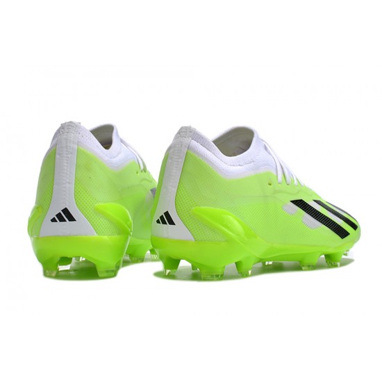 Adidas X Speedportal .1 2022 World Cup Boots FG Low-top Green White Black Women And Men Soccer Cleats