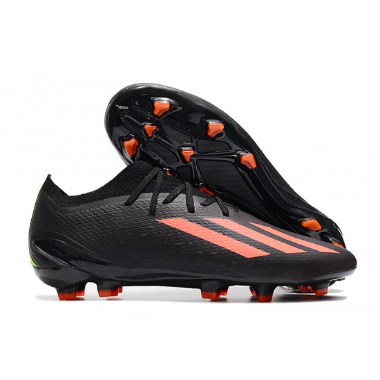 Adidas X Speedportal .1 2022 World Cup Boots FG Low-top Orange Black Soccer Cleats