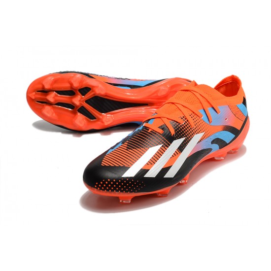 Adidas X Speedportal .1 2022 World Cup Boots FG Low-top Red Blue Black Men Soccer Cleats