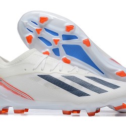 Adidas X Speedportal .1 2022 World Cup Boots FG Low-top White Blue Men Soccer Cleats