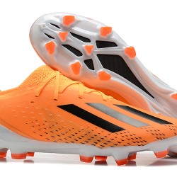 Adidas X Speedportal .1 2022 World Cup Boots FG Low-top White Orange Soccer Cleats
