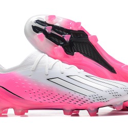 Adidas X Speedportal .1 2022 World Cup Boots FG Low-top White Pink Soccer Cleats