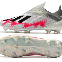 Adidas X 19 FG Silver Peach Black Soccer Cleats