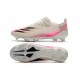 Adidas X Ghosted 1 FG Pink Beige White Soccer Cleats