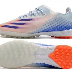 Adidas X Ghosted 1 TF Blue Orange Soccer Cleats