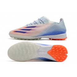 Adidas X Ghosted 1 TF Blue Orange Soccer Cleats