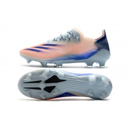 Adidas X Ghosted 1 TF Blue Pink Silver Soccer Cleats