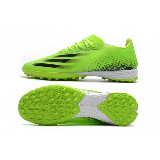 Adidas X Ghosted 1 TF Green Black Soccer Cleats