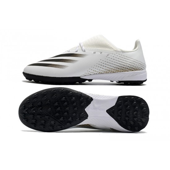 Adidas X Ghosted 3 TF Beige Black Soccer Cleats