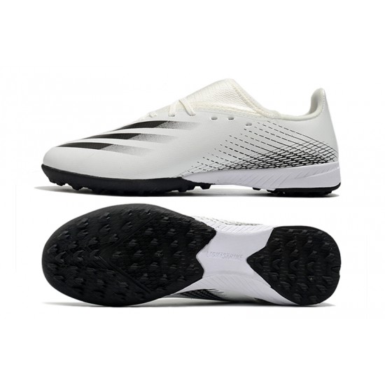 Adidas X Ghosted 3 TF Black Beige Soccer Cleats