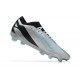 Adidas x23 crazyfast 1 FG Silver Black Blue For Men Low-top Soccer Cleats 