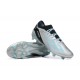 Adidas x23 crazyfast 1 FG Silver Black Blue For Men Low-top Soccer Cleats