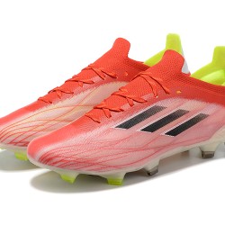 Hot Adidas X Speedflow FG Peach Black Green Low Soccer Cleats 39 45