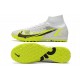 Cheap Nike Mercurial Superfly 9 Elite TF 39 45 Black Yellow High Soccer Cleats