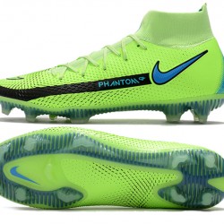 Newest Nike Phantom GT Elite Dynamic Fit FG 39 45 Green Black High Soccer Cleats