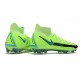 Newest Nike Phantom GT Elite Dynamic Fit FG 39 45 Green Black High Soccer Cleats