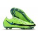 Discount Nike Phantom GT Elite FG 39 45 Black Green Low Soccer Cleats