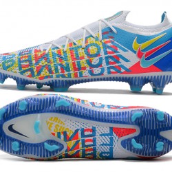 Buy Nike Phantom GT Elite FG 39 45 Blue White Low Soccer Cleats