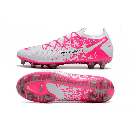 New Nike Phantom GT Elite FG 39 45 Purple White Low Soccer - Nike Phantom