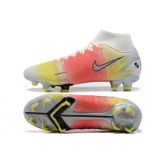 Newest Nike Superfly 8 Academy FG 39 45 Red Yellow White